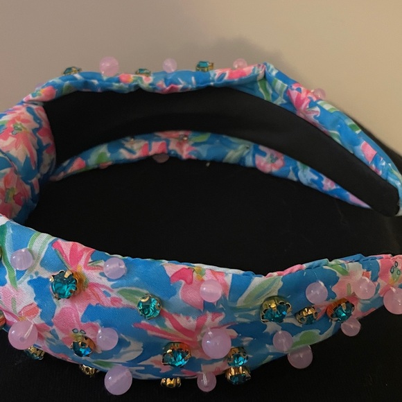 Floral Beaded Headband - Picture 5 of 7